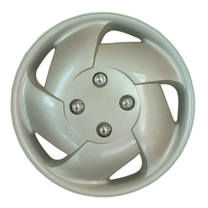 Usine directe luxe ABS PP universel voiture roue couvre argent gris haute qualité facile à installer pour la décoration de voiture - Product Image 5
