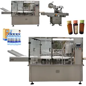 Machine de remplissage WB-K16 liquide orale de boisson de la machine de remplissage automatique de fiole 50ml