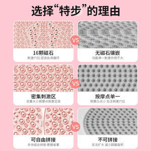 Tapis d'acupression Xtep extra large en matériau TPE, masseur pour les pieds, pour usage intérieur - Product Image 3