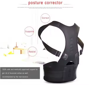 Ceinture de soutien lombaire réglable en néoprène populaire pour soulager les douleurs dorsales et corriger la posture - Product Image 4