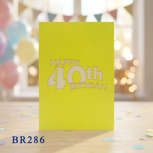 Carte Pop-up 3D Tendance pour 40e Anniversaire, Lettres en Papier Numérique Découpées au Laser, Thème Vietnamien, Cadeaux Artisanaux, Vente en Gros, Meilleure Vente - Product Image 6