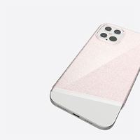 Nouvelle Coque de Téléphone Pliable en PC Souple et TPU, Style Ins, Paillettes Arc-en-ciel, 5 Couleurs, avec Support d'Objectif pour iPhone 12 (Modèle 2020)