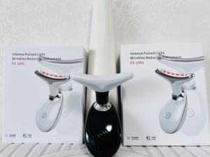 Masajeador Eléctrico Facial y de Cuello de Alta Calidad con 7 Colores, Portátil, de Alta Frecuencia, para Lifting Facial, Uso Doméstico Personal - Product Image 4