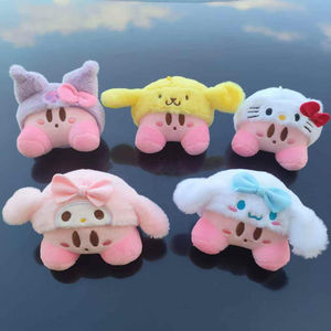 Super weiches und umarm bares Kawaii Anime Kurby Plüsch tier Stress Free Fun mit PP-Baumwoll füllung und Edea-Charakteren - Product Image 5