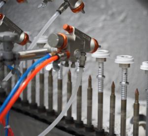 Tự động nhiệt độ cao UV chữa lò + Bơm động cơ thành phần cốt lõi lớp phủ dòng phun sơn bột sơn máy - Product Image 1