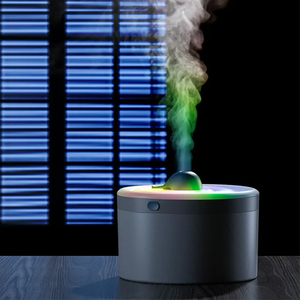 2025 nouvelle baleine bleue 1.5 litres Usb charge diffuseur d'humidificateur à ultrasons pour bureau à domicile avec lumière d'ambiance LED Rgb - Product Image 5