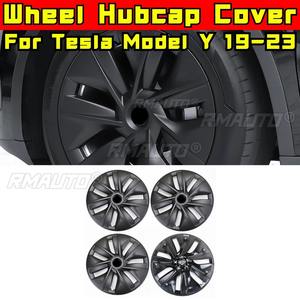 Tapacubos de 19 pulgadas para Tesla Model Y 2019-2023, kit de carrocería, tapa de rueda, cubierta de tapacubos de neumático de automóvil, pieza de modificación - Product Image 2