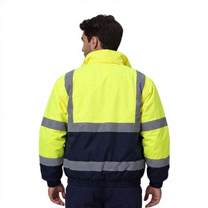 Tuta Antipioggia Leggera e Traspirante ad Alta Visibilità Riflettente, Impermeabile per Motociclisti, Abbigliamento da Lavoro di Sicurezza per Operai Ferroviari - Product Image 2
