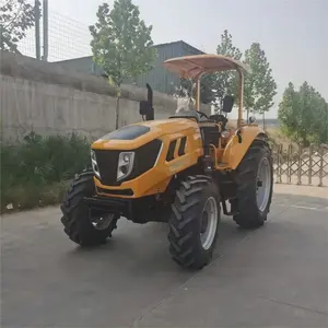 120hp 130hp 140hp 150hp 160hp Yellow Tractor with Canopy Farm Cultivator for sale From China