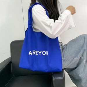 Custom Foldable Lightweight Reusable Polyester Shopping <b>Bag</b> Washable Nylon Tote Grocery <b>Bag</b> - Product Image 4