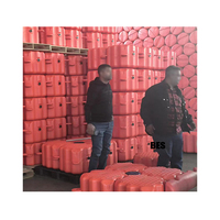 Plataforma Flotante de Plástico Resistente para Exteriores, Muelle Flotante, Bloques de Pontón Marinos Modulares para Pesca, Barcos y Fiestas