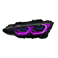 Nouvelles pièces automobiles SJC, phare avant pour BMW Série 4 G22 G80 G82 2021-2023, mise à niveau des phares laser RGB, phare multicolores