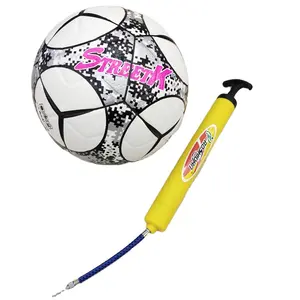 Vendita calda di Alta qualità Premier Pallone Da Calcio con Premium Pompa e Sacchetto Della Maglia e Aghi di formato 5 pallone da calcio su vendite