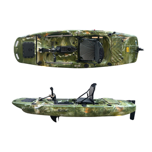 Kayak de pêche et de tourisme Real YoungSit-On-Top Propel à pédales avec moteur détachable, en HDPE écologique, grande largeur - Product Image 3