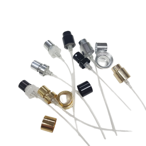 L ทองเงินสีดำ CRIMP Spray 15mm อลูมิเนียมจีบปั๊มน้ำหอม0.13CC Atomizer ปั๊มน้ำหอมสำหรับขวดน้ำหอม - Product Image 1