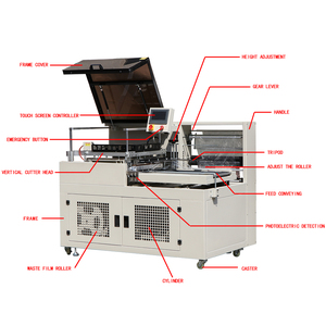 Máquina Automática de Sellado y Corte de Película Plástica, Máquina de Envasado por Termoencogimiento para Cajas de Lujo - Product Image 2