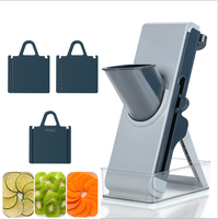 Salad Master Uiensnijder Multifunctionele Veilige Mandoline Snijder Voedselafwateringmand Commerciële Handmatige Groentesnijder