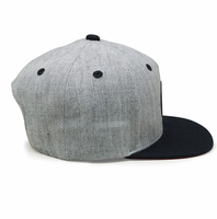 Topi Snapback 5 Panel Topi Bayi Terlaris dengan Logo Tambal Kulit Kustom