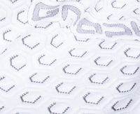 Matelas en graphène de haute qualité OEKO-TEX avec tissu tricoté respirant et livraison rapide pour les filles