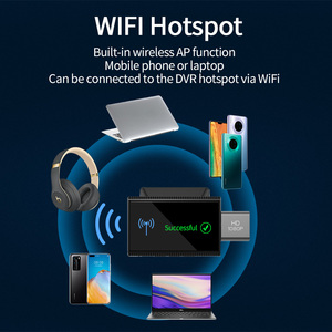 3-inch cảm ứng 4G Dash máy ảnh với Wifi GPS quỹ đạo 4G Dashcam hỗ trợ ADAS giám sát từ xa trên điện thoại di động điện thoại K11 - Product Image 4