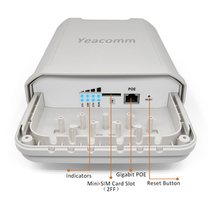 Yeacomm nr210 ngoài trời <span class=keywords><strong>CPE</strong></span> 5g nsa sa cổng tường lửa VPN hỗ trợ 1000Mbps Max Lan QoS WEp cho at& t T-Mobile <span class=keywords><strong>Verizon</strong></span> 5G modem - Product Image 4