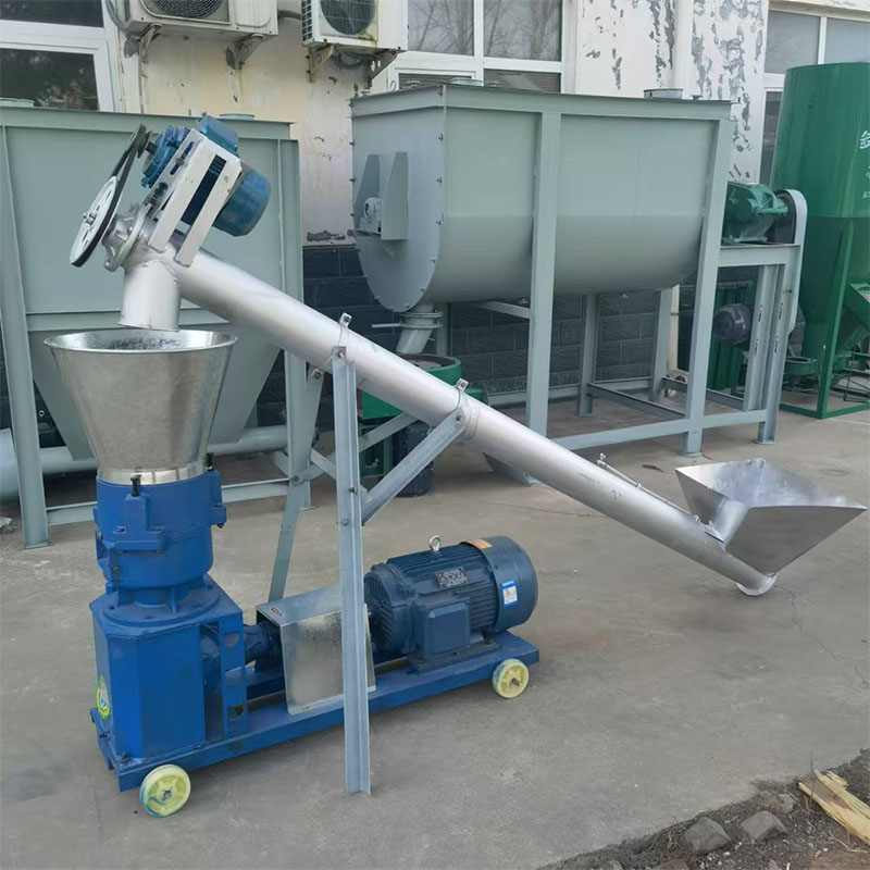 Feed Pellet Granulator Machine Production Line,Animal Feed Pellet Milling Machine for Chicken Pig Rabbit Food Pelletizer