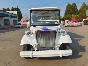 BRT 2026 New Antique Electric Battery Powered <b>8</b> Passenger Retro Golf Cart Sightseeing Bus 6 seaters Lithium <b>Iron</b> Phosphate Batte - Product Image 2