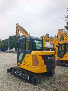 Liugong 6ton Hydraulic Crawler Excavator CLG906F <b>Grab</b> Digger 35.9kW with Auxiliary/Breaker Pipeline - Product Image 3