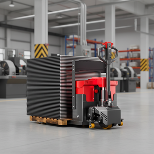 2 Ton Elektrikli Forklift 48V Lityum Pil Hidrolik Direk Katı Lastik Depo Ağır Yük Taşıma İçin - Product Image 1