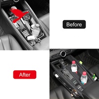 Für Honda Accord 2023-2026 Silikon Mittelkonsole Schalthebel-Abdeckung mit Aufbewahrungsbox Halter Auto-Innenausstattung 1 Set
