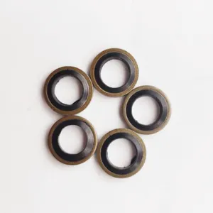 Iron Metal NBR Rubber Gasket Bonded Seal Dowty seal Washer