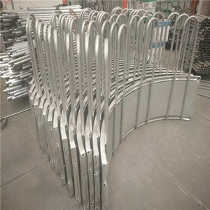 1.1m 1.2m galvanizli at sığır corral hayvancılık koyun çit panelleri hayvan saman besleyici - Product Image 4