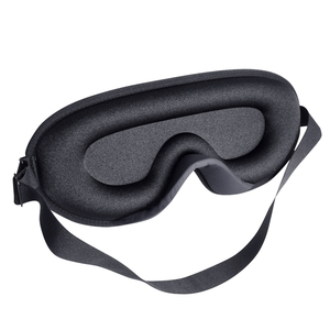 Masker tidur stereoskopik 3D, busa memori tali elastis pemadaman dengan Logo kustom untuk perlengkapan rumah dan perjalanan OEM - Product Image 3