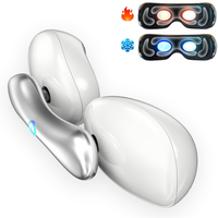 Masque de massage électrique pour les yeux Instrument de compression à vapeur et à froid/chaud pour la beauté des yeux Protecteur électrique pour les yeux
