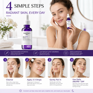 SHEOSEA Mela B3 Sérum 10% Niacinamide Concentré Facial Intensif Anti-Taches Brunes et Anti-Récidive Éclaircissant - Product Image 6