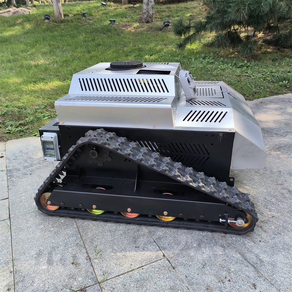 Forest Robot Crawler Remote Control Zero Turn Lawn Mowers Gasoline Grass  Cutting Machine Slope Robotic Lawn Mower for Hills