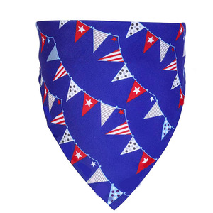 Pañuelo para perros con diseño de bandera estadounidense, bufanda patriótica para el Día de la Independencia, para uso en todas las estaciones - Product Image 5