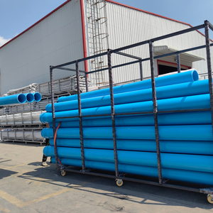 Pasokan Pabrik Pipa PVC Biru Bersertifikasi NSF AWWA C900 Ukuran 8 inci 10 inci dengan Gasket Karet untuk Saluran Air - Product Image 2