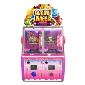 Canivals Wheels Amusement Park Arcade Coin Pusher Redemption Game Machine