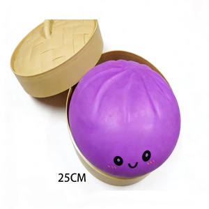 Juguete Blandito Tipo Dumpling, Caja Sorpresa Misteriosa, Kawaii, Gigante, Material TPR, 15cm/25cm, Juguete Antiestrés - Product Image 4