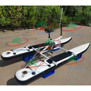 Vélo aquatique gonflable de haute qualité, bicyclette flottante pour l'eau, bicyclette de <span class=keywords><strong>piscine</strong></span> à vendre, usine - Product Image 3