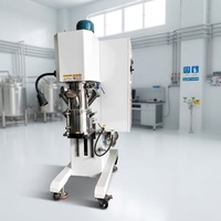 Mélangeur planétaire double sous vide Polyc avec lame personnalisée pour le mélange de colle, de pâte de silicone pour batteries au lithium industrielles