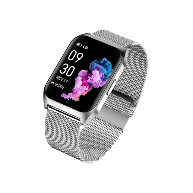 IQOEM Touch Screen Voice Smartwatch E17 Sports Waterproof Multi-function Heart Rate Detection Bluetooth Calling Smart Watch N8