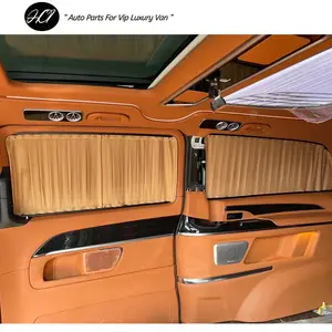 V260 Rideau de voiture modifié télescopique fenêtre spéciale universel réglable pare-soleil intérieur de voiture pour VITO/VIANO/VCLASS