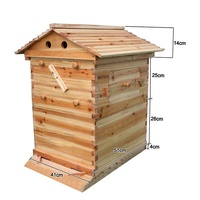 Boîte à abeilles artésienne nouvel outil d'apiculture avec miel automatique pour abeilles à flux Base de cadre de nid de rate pour fermes apicoles