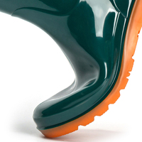 Botas de Trabajo Agrícolas con Suela Oxford de PVC, Botas de Lluvia para Jardín