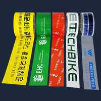 Autocollants transparents personnalisés avec logo imprimé, imperméables, écologiques, recyclables, pour emballages en carton et boîtes en papier, vente en gros