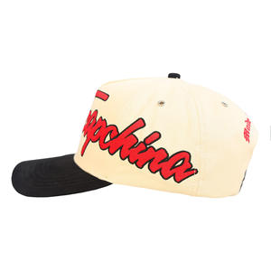 Casquette de sport Tcap Chine 100% coton avec logo brodé personnalisé, casquette de baseball - Product Image 3