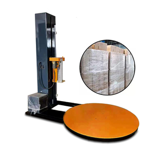 Automatic <b>Stretch</b> Wrapping Machine Pallet Wrapper <b>Stretch</b> <b>Wrap</b> Wrapping Machine - Product Image 1
