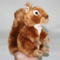 Peluche d'écureuil personnalisée avec logo imprimé, cadeau promotionnel, écureuil en peluche pour le marketing de marque et cadeau d'anniversaire